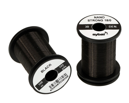 Nano Strong Thread, 30 Den.  18/0, Black